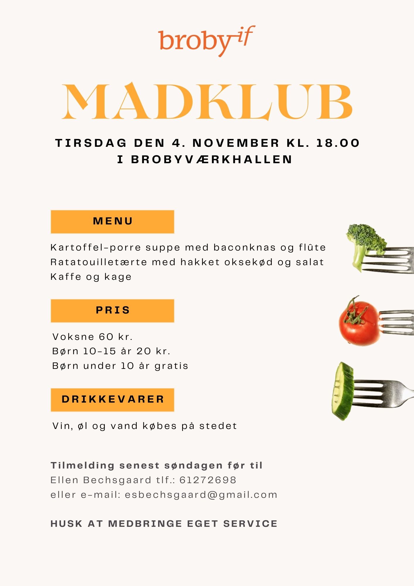 BIF-menu Madklub november